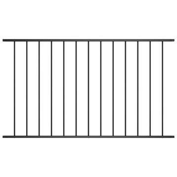Hekpaneel 1,7x1,25m Zwart | Retour Deal | 35% Korting beschikbaar voor biedingen