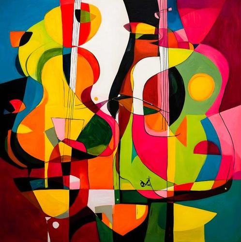 Marta Ellie (1985) - Strings of Andalucía XXL, Antiek en Kunst, Kunst | Schilderijen | Modern