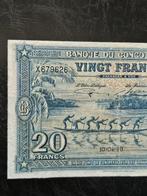 Belgisch-Congo. - 20 Francs 10-04-1946 - Pick 15E (Zonder