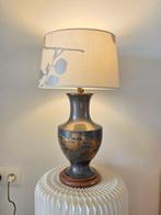 Tafellamp - Met paar vogels - Tin, Koper, Antiek en Kunst