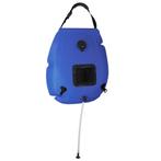 Camping Douchezak 20L - Blauw PVC | Tweede Kansje | OP = OP, Caravans en Kamperen, Verzenden, Nieuw