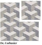 Corbusier 22.3x22.3 Decor / Design Tegel ( Keramisch ) /, Ophalen of Verzenden