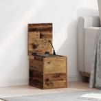 vidaXL Opbergdoos met Deksel Oude Hout 30x35x35 cm, Huis en Inrichting, Kasten | Overige, Verzenden, Nieuw