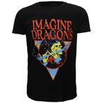 Imagine Dragons Bones Flute Skeleton T-Shirt - Officiële, Nieuw