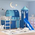 vidaXL Kinderhoogslaper met toren 80x200 cm massief, Verzenden, Nieuw