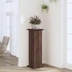 vidaXL Plantenstandaard 33x33x100 cm bewerkt hout bruin, Tuin en Terras, Verzenden, Nieuw