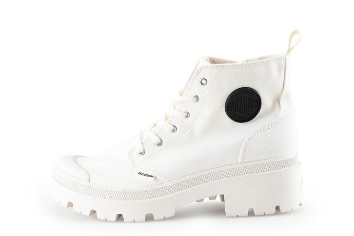 Palladium Veterboots in maat 42 Wit | 5% extra korting, Kleding | Dames, Schoenen, Wit, Zo goed als nieuw, Overige typen, Verzenden