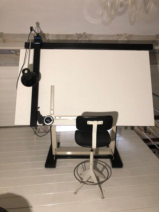 Bieffe - Ficut - Mautren - Stoel (2) - ijzer hout vinyl -, Antiek en Kunst, Antiek | Wandborden en Tegels