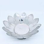 Schaal - Metaal, Verzilverd - Artisjokengerecht uit de jaren