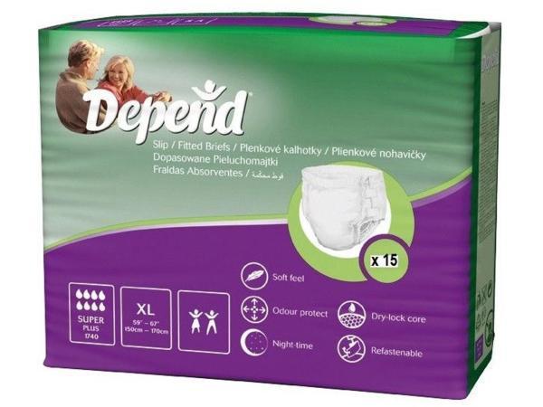 Veiling - Inlegverband | Depend Slip Super Plus Extra Large, Electroménager, Équipement de Soins personnels