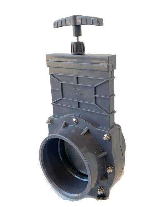 2 stuks budget 110mm schuifkraan (Pvc schuifkraan), Tuin en Terras, Vijvers, Nieuw, Verzenden