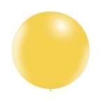 Gele Reuze Ballon 60cm, Verzenden, Nieuw