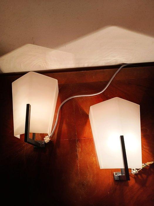 Manifattura Italiana - Wandlamp (2) - Paar wandlampen -, Antiek en Kunst, Antiek | Verlichting