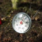 NIEUW - Bodemthermometer - 21 cm, Nieuw, Verzenden