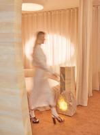 Staande lamp - Steen, Marmer, Glas - Lamp Corpus Lumen, Antiek en Kunst