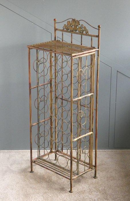 Wijnrek - Metaal - Voor 36 flessen, Antiek en Kunst, Curiosa en Brocante