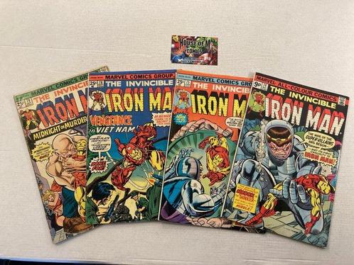 Iron Man (1968 Series) # 74, 75, 78, 79 - Featuring MODOK,, Boeken, Strips | Comics
