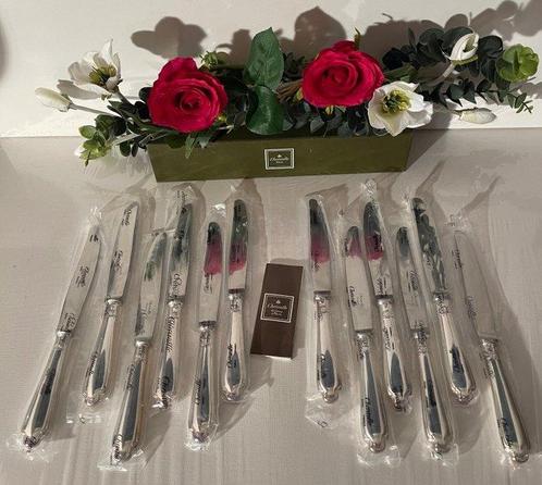 Christofle - Tafelmes - Set van 12 dessertmessen model, Antiek en Kunst, Antiek | Meubels | Tafels
