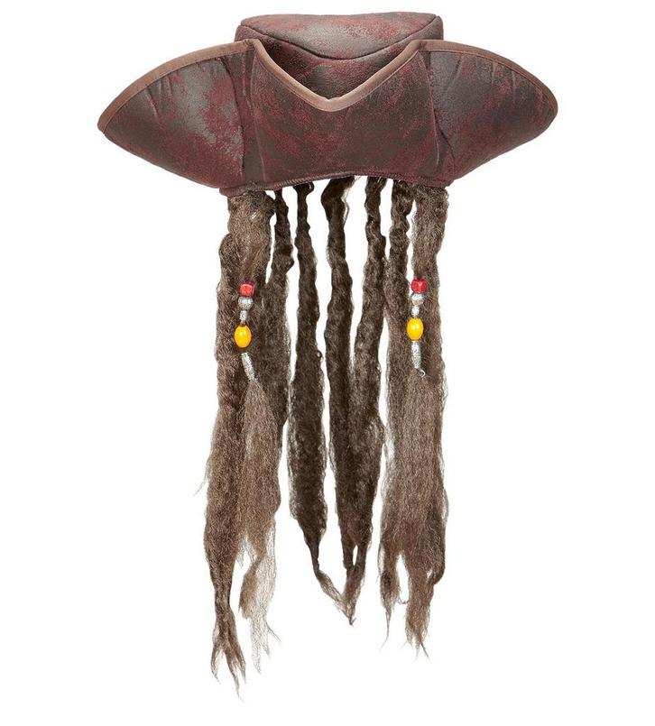 Piraat Hoed Bruin, Hobby en Vrije tijd, Feestartikelen, Nieuw, Verzenden