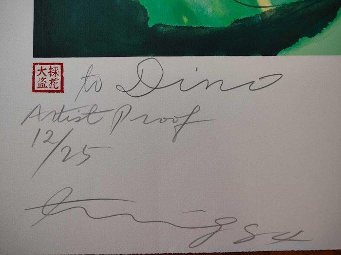 Walasse Ting (1929-2010) - Greene Cat, Antiek en Kunst, Antiek | Overige Antiek