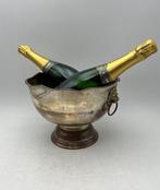 Champagne koeler -  Majesteit - Verzilverd, Antiek en Kunst