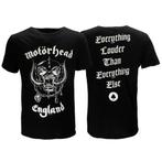 Motorhead England Back Print Official Band T-Shirt -, Nieuw