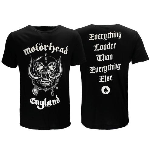 Motorhead England Back Print Official Band T-Shirt -, Vêtements | Hommes, T-shirts