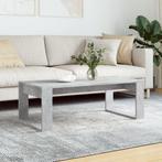 vidaXL Table basse gris béton 102x50x35 cm bois, Neuf, Verzenden