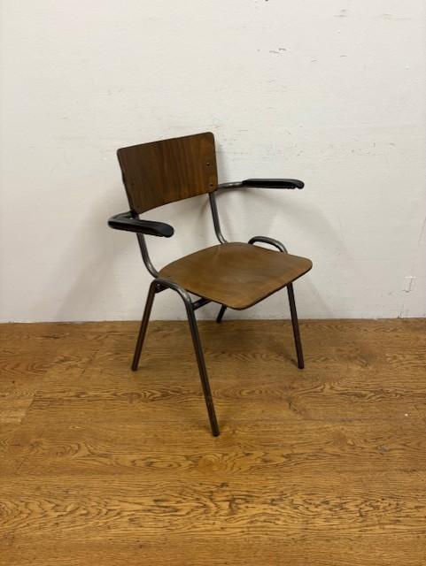 Gebruikte Schoolstoel m/a - S3980- Vintage/Café, Huis en Inrichting, Stoelen, Ophalen