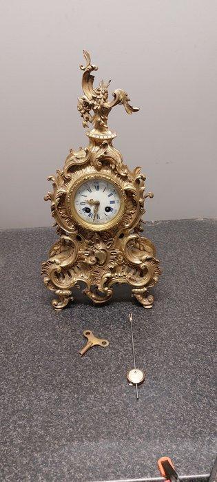 Pendule de cheminée - Bronze - 1850-1900, Antiek en Kunst, Antiek | Klokken