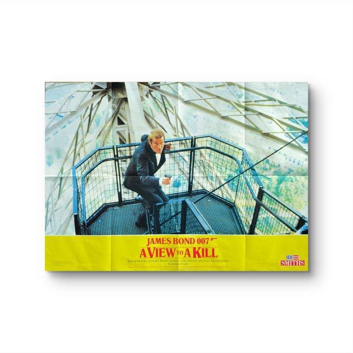 Roger Moore - James Bond 007: A View To a Kill - UK Quad, Collections, Cinéma & Télévision