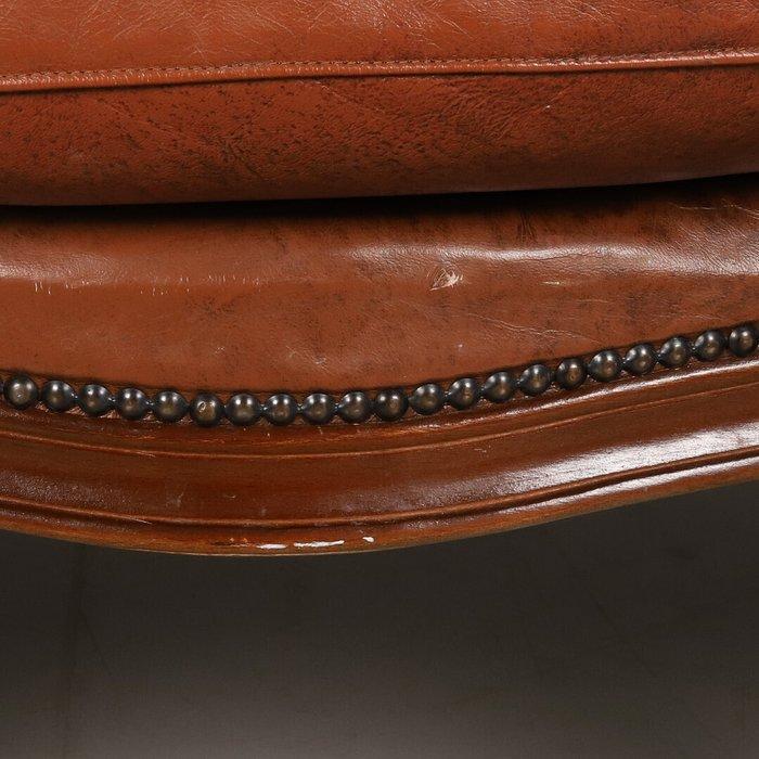 Sofa - Leder, Antiek en Kunst, Curiosa en Brocante