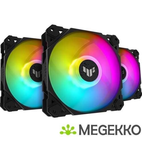 ASUS TUF Gaming TF120 ARGB Fan - Triple Fan Kit with ARGB, Computers en Software, Computerkoelers, Nieuw, Verzenden