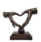 sculptuur, Liefde - 26 cm - Brons, Antiek en Kunst