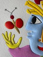 Juan García Ripollés (1932) - Chica con fruta, Antiek en Kunst