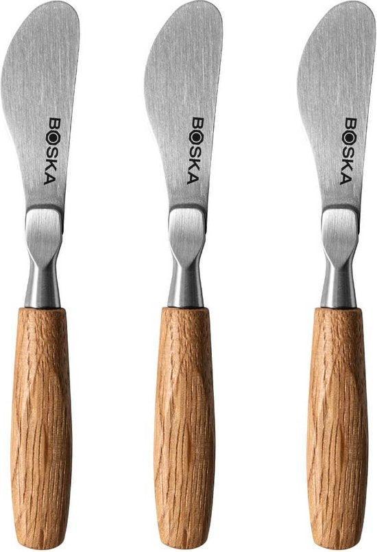 2dekans | Boska Smeermessenset Mini Oslo - Set van 3 -, Zakelijke goederen, Horeca | Keukenapparatuur, Ophalen of Verzenden
