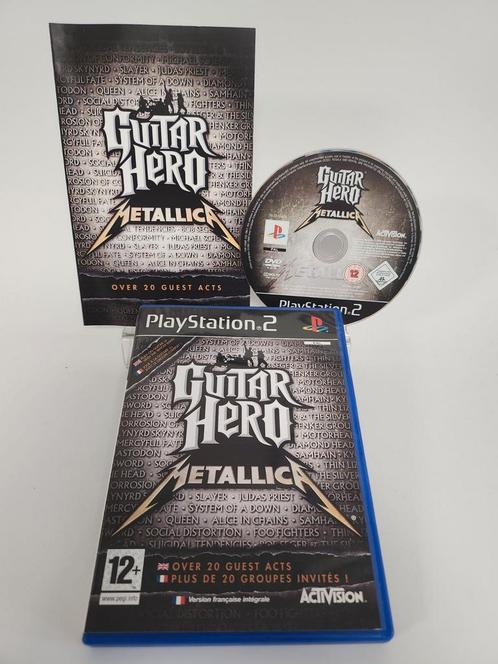 Guitar Hero Metallica Playstation 2, Consoles de jeu & Jeux vidéo, Jeux | Sony PlayStation 2, Enlèvement ou Envoi