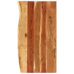 vidaXL Wastafelblad 100x52x3,8 cm massief acaciahout, Doe-het-zelf en Bouw, Verzenden, Nieuw