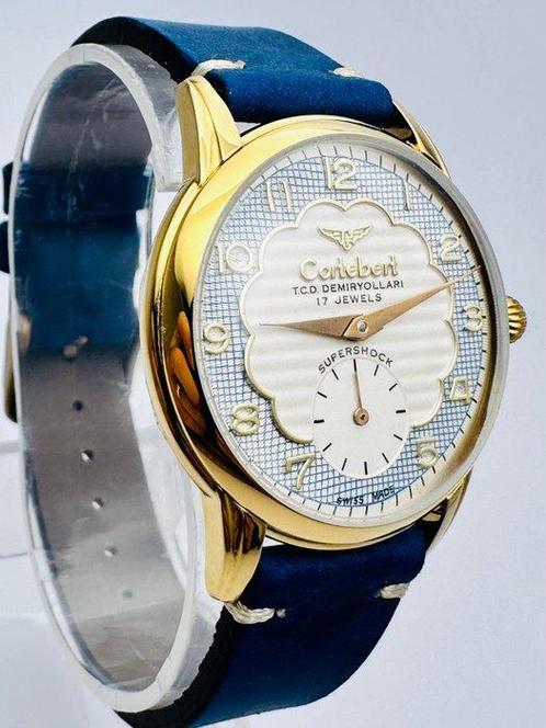 Cortébert - TCDD Turkish State Railway 17 Jewels - With, Handtassen en Accessoires, Horloges | Heren
