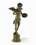 Pierre Chenet (XX-XXI) - Sculpture, Winged Cupid with Bow