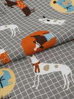 Animal World - Tissu Panama exclusif - Fabriqué en Italie -