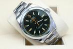 Rolex Milgauss Ref. 116400GV Year 2014 (Full Set), Staal, Polshorloge, Ophalen of Verzenden, Zo goed als nieuw