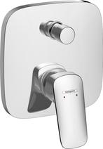 Hansgrohe Logis ééngreeps badmengkraan afbouwdeel voor iBox, Doe-het-zelf en Bouw, Ophalen of Verzenden, Nieuw, Chroom, Kraan