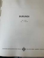 Burundi 1962/1970 - Uitgebreide verzameling met veel getande, Gestempeld