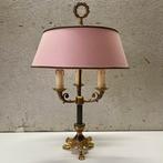 Tafellamp - Messing - Bouillotte Lamp, Antiek en Kunst