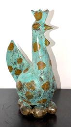 Abdoulaye Derme - sculptuur, Poule aux Œufs dOr - 26 cm -, Antiquités & Art