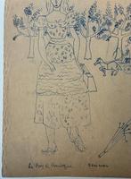 François Szulman (1931-2024) - Le bois de Boulogne -