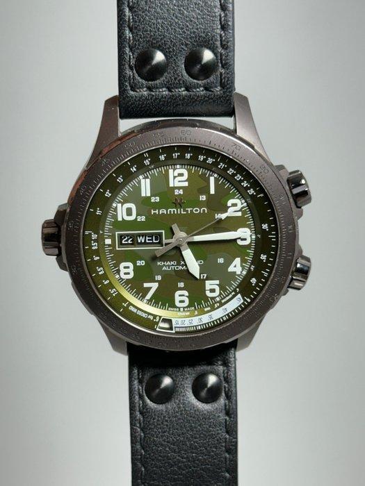 Hamilton - Khaki-X-Wind - H77775960 - Heren - 2025, Handtassen en Accessoires, Horloges | Heren