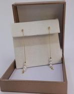 Oorbellen - 18 karaat Geel goud - 3.5x4mm Akoya-parels, Handtassen en Accessoires, Oorbellen, Nieuw