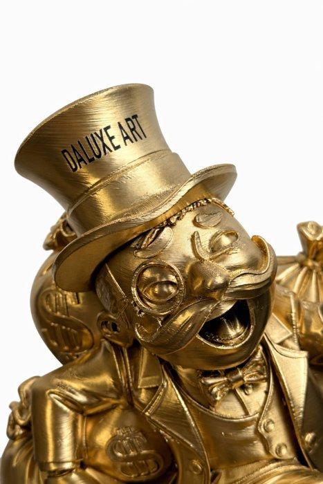 Daluxe Art - 1999 • Golden Monopoly Icon, Antiquités & Art, Art | Objets design